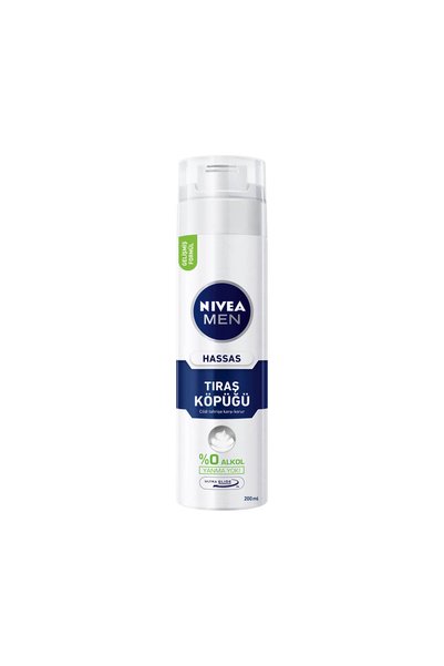 NIVEA Men Tıraş Köpüğü Hassas Ciltler İçin 200 Ml