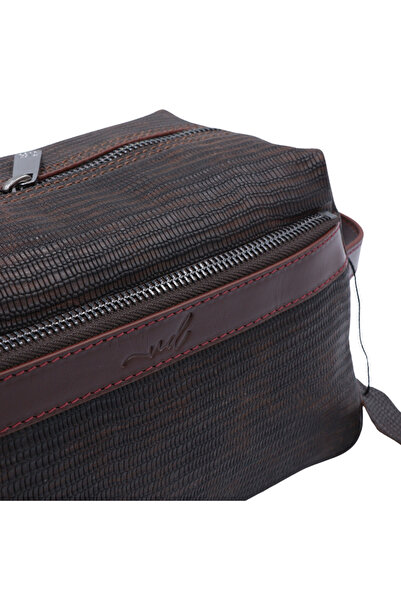 Uderra Leather Uderra Men's Genuine Leather Claret Red Handbag - S2Et0215