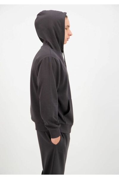 JustBS ΑΝΘΡΩΠΙΝΟ ΦΟΥΤΕΡ ΜΕ ΑΝΘΡΑΚΙΤΙΚΗ κουκούλα UNISEX SEASON SARDON