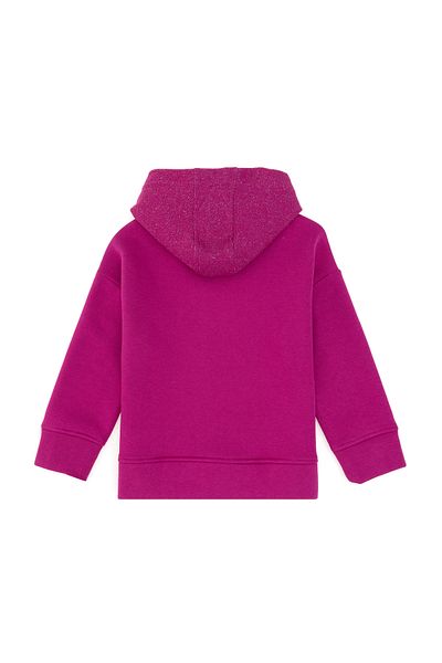 U.S. Polo Assn. Fuchsia Hooded Sweatshirt for Girls - 50290706 -Vr023