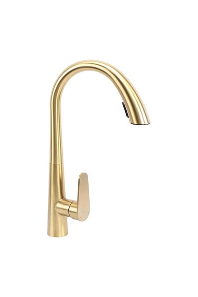 AQUADROP Elegant and Modern Design Stainless Steel Kitchen Mixer