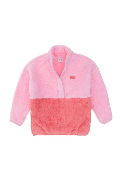 U.S. Polo Assn. Girl's Pink Fleece Sweatshirt 50290720 -Vr041