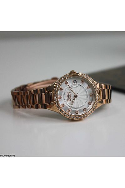 MICHAEL TOMMY Mt20273Lrb92 Women's Watch with Steel Band
