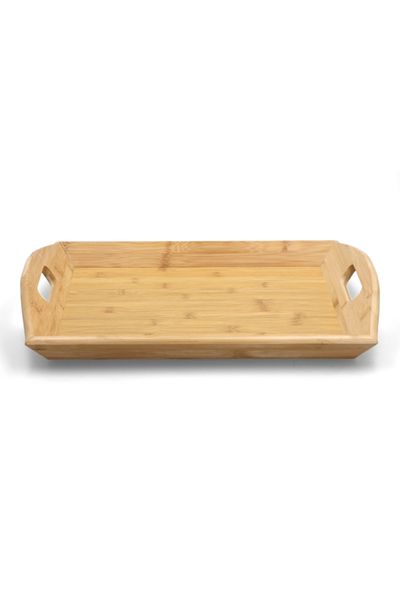 Bien Servi High Quality Rectangular Shaped Bamboo Serving Tray