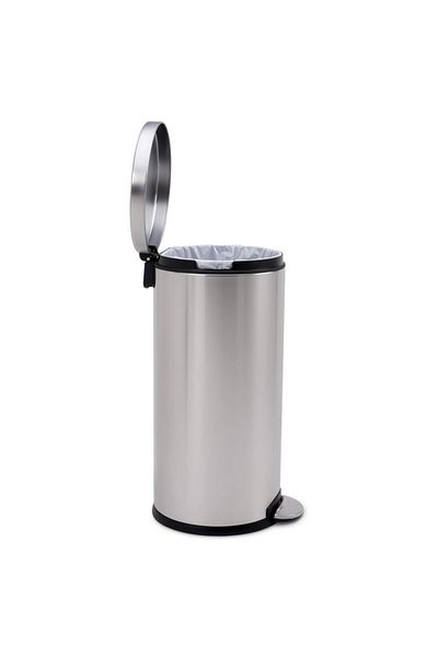 Simplehuman Fingerprint-Proof Brushed Stainless Steel Step Trash Can