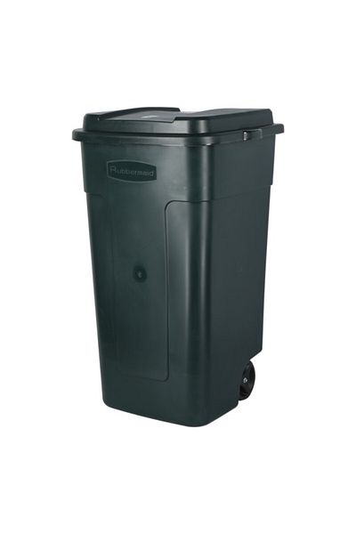 RUBBERMAID Wheeled Roughneck Big Trash Can 50gal