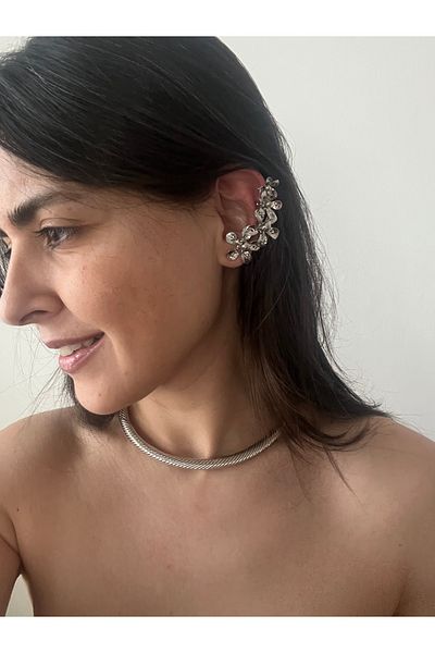 Hoop jewelery قرط غضروف بتصميم مضغوط
