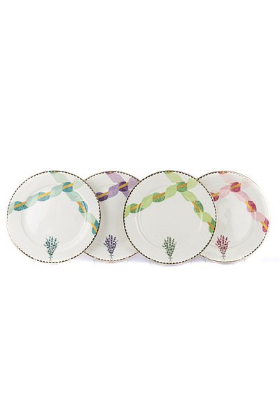 Mikasa Moor Lavander 4-Piece Serving Plate 27cm