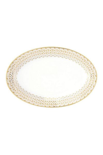 EasyLife Porcelain Oval Shaped Serving Platter 35 x 23.5cm