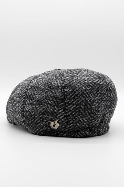 Külah Men's British Premium Newsboy Driver Cap-black