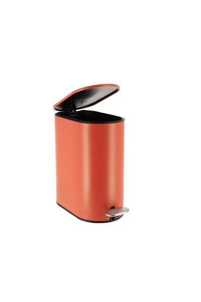 Tendance Metal Oval Soft Close Fall Brake Lid Pedal Bin