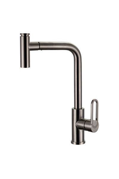 AQUADROP Elegant and Modern Design Single Handle Kitchen Mixer