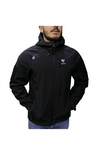 Wolftrap Tactical Wolftrap Tactical Softshell Cold Proof Coat Black
