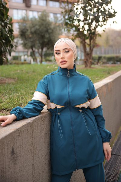 MİMİ Luxury Wear Γυναικεία αθλητική φόρμα με φερμουάρ - Σετ δύο