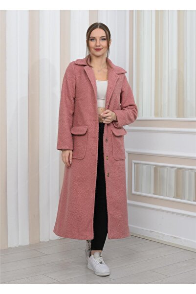 Nuseel Πούδρα για μακρύ παλτό με βελούδινο κορδόνι νέας σεζόν