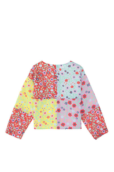 U.S. Polo Assn. Kız Çocuk Nar Çiçeği Uzun Kollu Gömlek 50292379-VR239