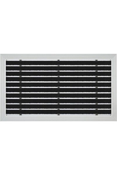 Ultra Mat Koko Fitilli Alüminyum Paspas - 48x80cm - Siyah