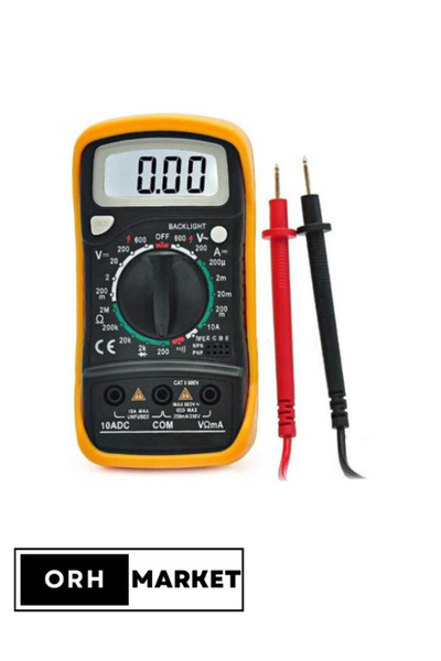 ORH Market Xl830l Dijital Multimetre – Voltmetre, Ampermetre Ve Ohmmetre Özellikli Avometre