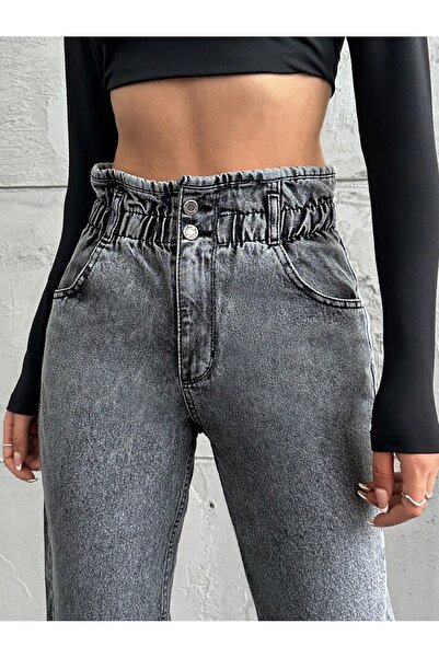 SHEVEGA ΓΥΝΑΙΚΕΙΑ ΚΑΤΑΒΑΜΜΕΝΗ ΖΩΝΗ ΚΑΤΑΒΑΜΜΕΝΗ ΕΛΑΣΤΙΚΗ ΜΟΜ ΤΖΙΝ ΠΑΝΤΕΛΟΝΙ