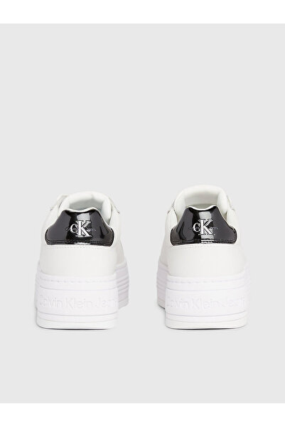 Calvin Klein BOLD PLATF LOW LACE LTH ML MET