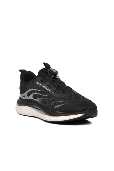Pierre Cardin Black-White Men's Sports Shoes