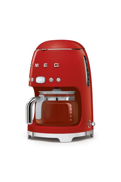 SMEG 50's Style Retro Kırmızı Filtre Kahve Makinesi Dcf02rdeu
