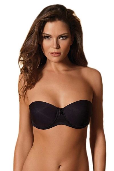 Orkide 2850 Strapless Bra Black