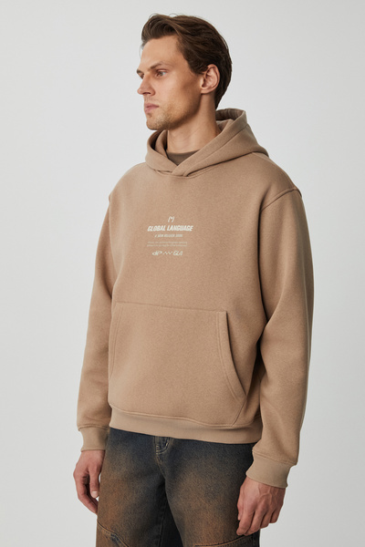 GRIMELANGE Ανδρικό φούτερ SANTILLANA με μαλακό φλις εσωτερικά