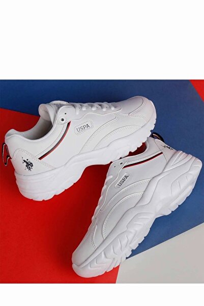 U.S. Polo Assn. Us Polo Assn Жіночі кросівки на високій підошві Tracey Жіночі повсякденні кросівки 101392312White