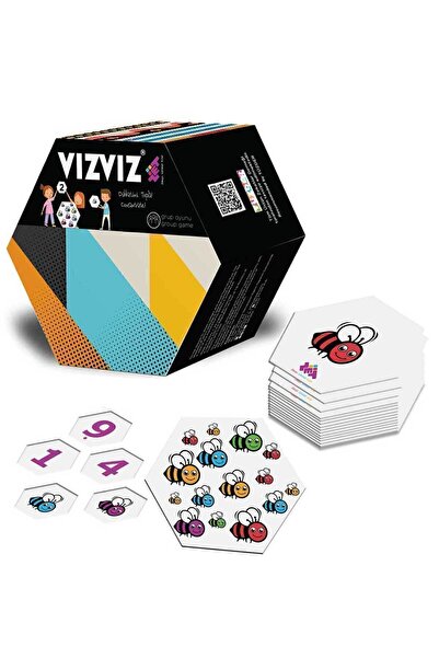 Zetzeka Buzz Buzz Attention and Intelligence Game 4 Years Old 2-8 Players 66 Game Cards
