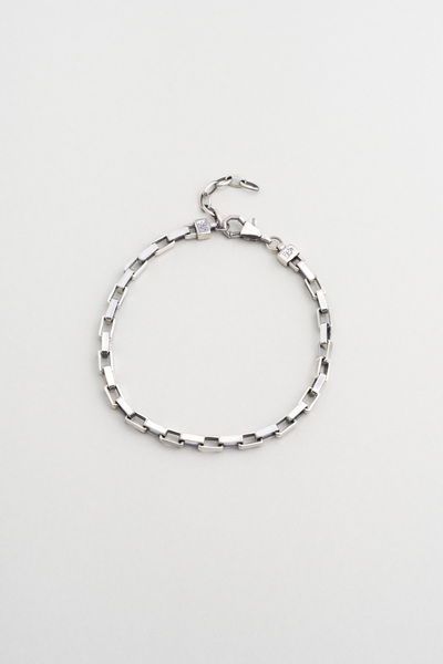 So CHIC... Metalik Stil 21 Cm Gümüş Erkek Bileklik