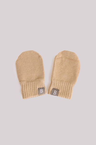 GB Baby Bg Store Baby Girl Beige Gloves