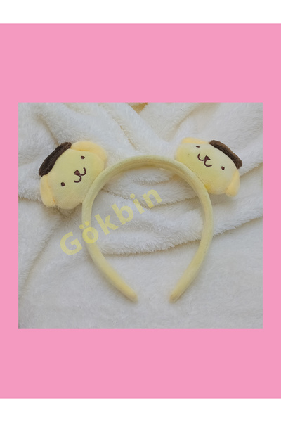 Gökbin Coroană de pluș pentru fete Pompumpurin Coroană Cocoș Iepure Coroane p...