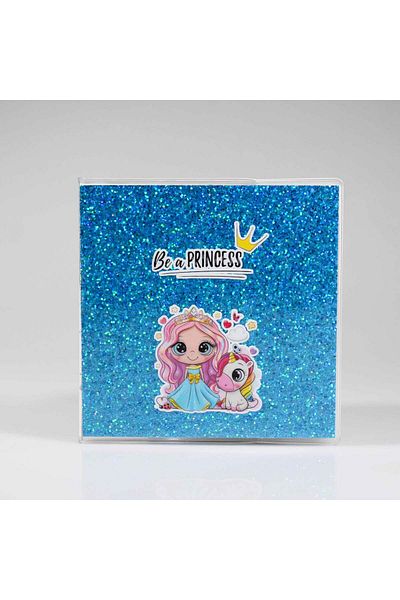 4nio Blue Silvery Princess Small Notebook