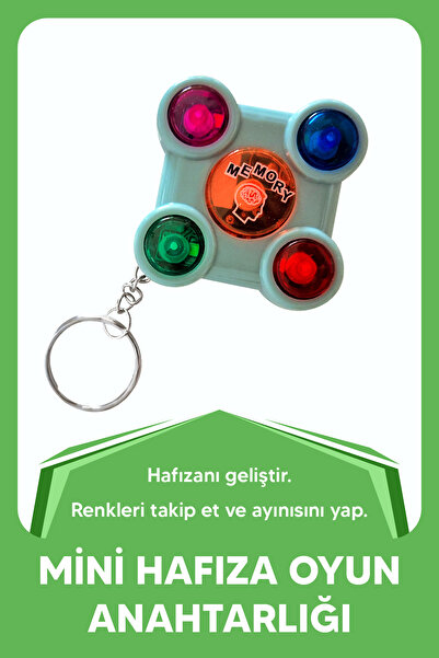 Dikkat Atölyesi Yayınları Hafıza oyunu Anahtarlık