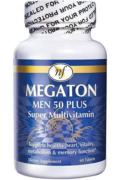 Natural Fervor إن إف ميجاتون للرجال 50 بلس 60 قرص