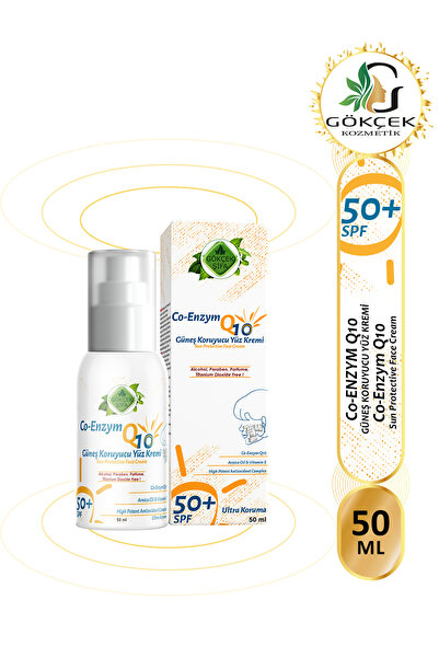 Gökçek Şifa Coq10 50 ml Sunscreen Face Cream