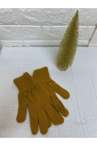 sema aksesuar Knitwear Winter Long Gloves - Gift - New Year Christmas Birthday Valentine's Day Gift