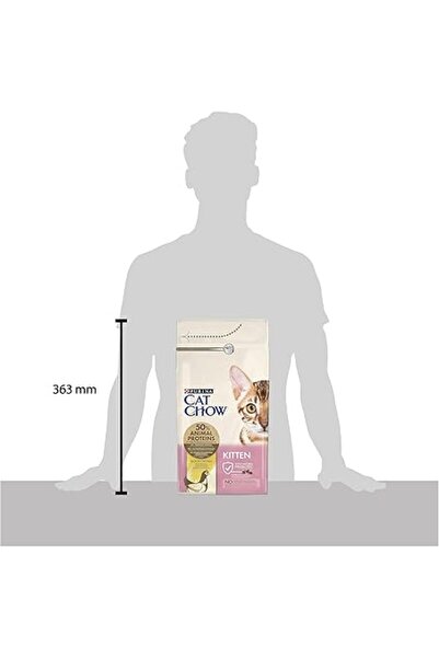 Cat Chow Purına Kitten Tavuklu Kuru Kedi Maması, Yavru Kedi, 1.5 Kg