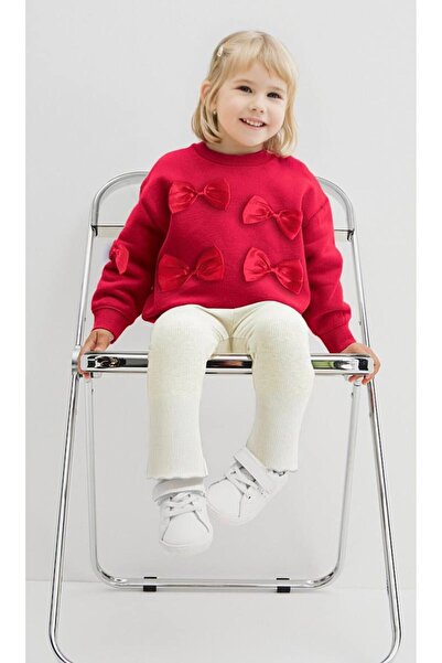 2kids2mom Kurdele Detaylı Sweatsirt ve Tayt Takım