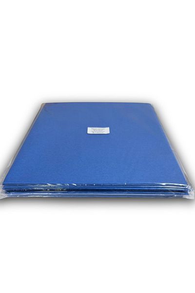 Fabemax Blue Disposable Bath Towels - Hygienic 60X150 10Pcs Hotel and Sports Guest Towels