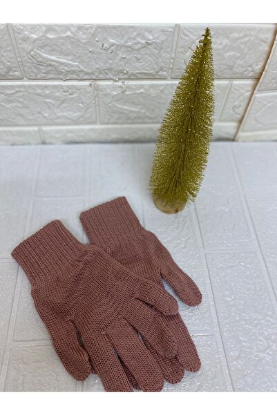 sema aksesuar قفازات تريكو شتوية طويلة - هدية - هدية عيد ميلاد السنة الجديدة وعيد الحب