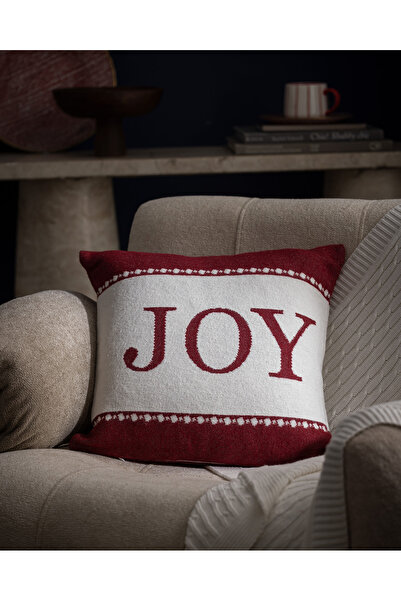 Madame Coco Fjord Throw Pillow Cover - Red/White - 45X45 cm