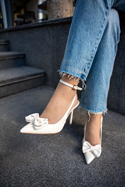 LAMİNTA Mody Fiyonk Детальні туфлі на тонких підборах з бантиком для жінок