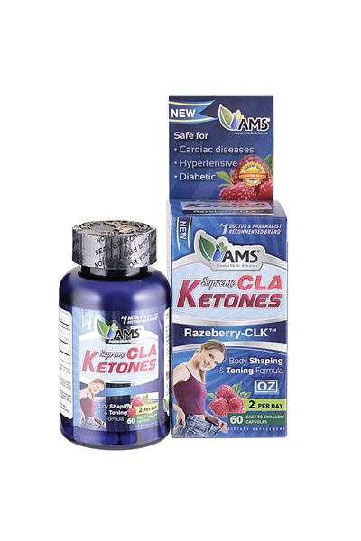 AMS Razeberry Cla Ketones Toning Cap 60S