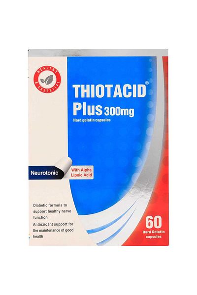 EVAPHARMA Thiotacid Plus 300Mg Caps 60S