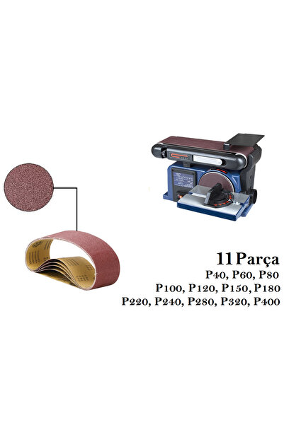 Venoa Promax Pm72501 Uyumlu Tezgah Bant Zımpara Kağıdı 11 Parça