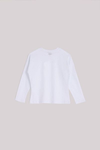 Tyess Bg Store Girl's White T-shirt