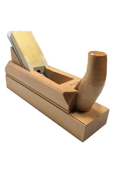 Genel Markalar Ağaç / Ahşap Rende - Büyük Kalın Marangoz El Rende 24x7 Cm