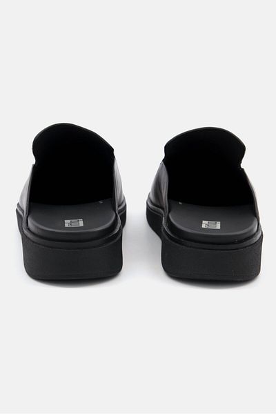 Fitflop نعال رجالية من الفلين سهلة الارتداء، باللون الأسود